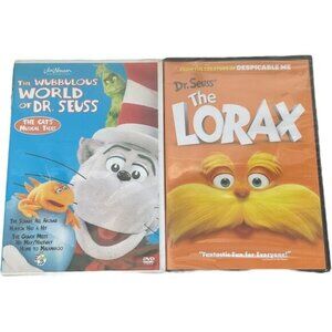 Dr Seuss DVD Bundle The Wubbulous World of Dr Seuss and The Lorax